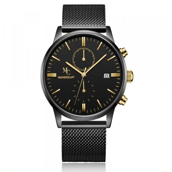 Montre homme Madnesscuff Intenable Gold Edition