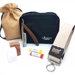 Coffret rasage homme Sacha avec trousse de toilette Shavette - 1002368978006