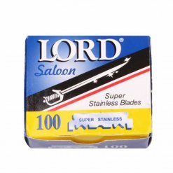 Demi-lames pour rasoir LORD SALOON x100