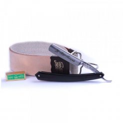 Kit de rasage traditionnel débutant Thiers Issard Le Petit Francais et Cuir