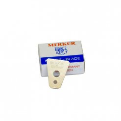 Lames pour rasoir moustache Merkur de couleurs argentées