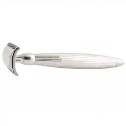 Rasoir de sûreté massif Godron - Finition Palladium