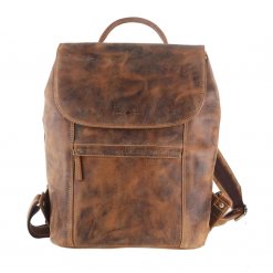 Sac à dos homme rétro Greenburry Cuir Marron - 4047546168920