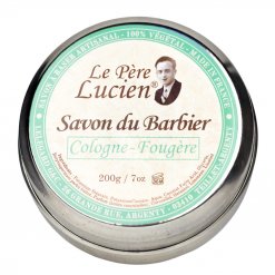 savon rasage à l'ancienne à l'ancienne Le Père Lucien Cologne Fougère