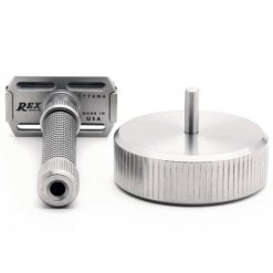 Support de rasoir Rex en acier inoxydable