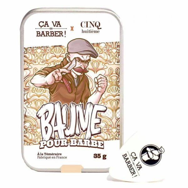 Baume  barbe Ca va Barber  la tmraire