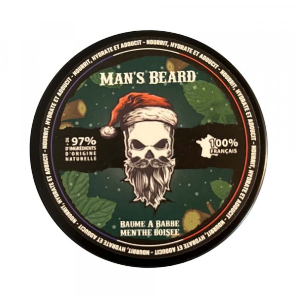 Baume  barbe Man's Beard Menthe Boise
