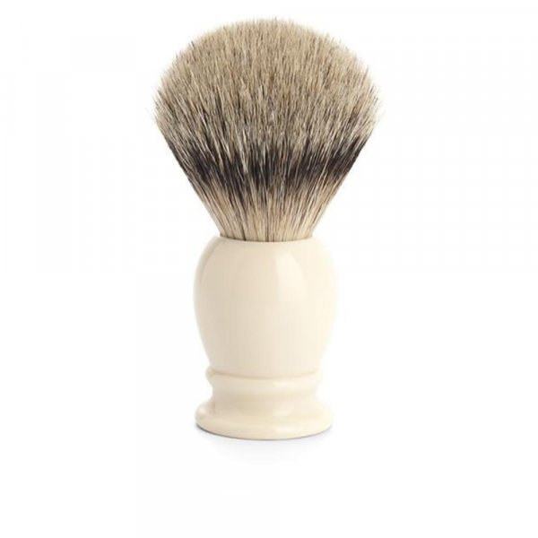 Blaireau rasage homme Mühle Bakélite façon ivoire