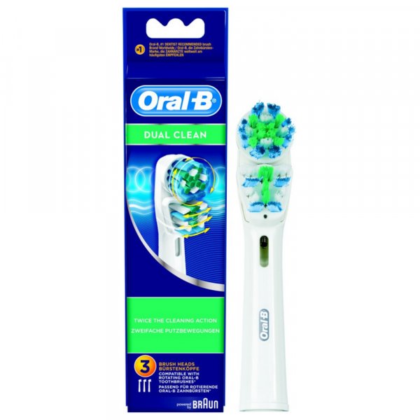 Brossettes Dual Clean Double Action ORAL B