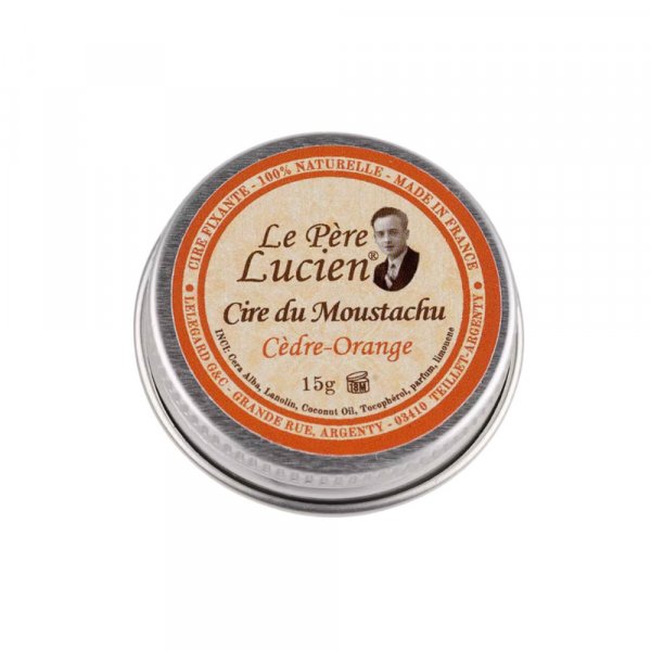 Cire  moustache Le Pre Lucien Cdre Orange