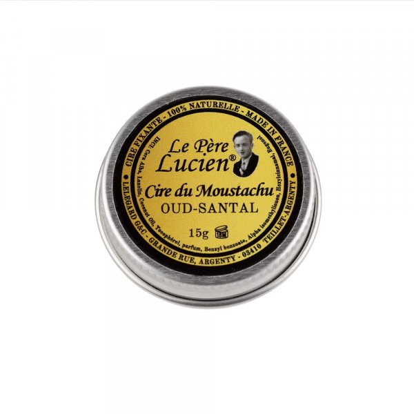 Cire  moustache Le Pre Lucien Oud Santal