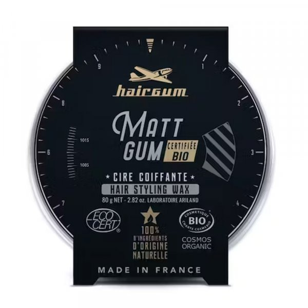 Cire coiffante bio Hairgum Matt