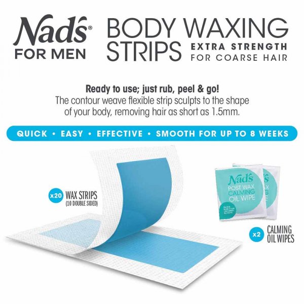 Cire pilation homme Nad's for Men