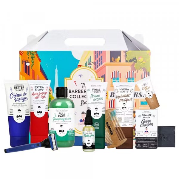 Coffret cadeau homme Monsieur Barbier BARBERSHOP COLLECTION Rasoir 5 Lames  - 3760262409054