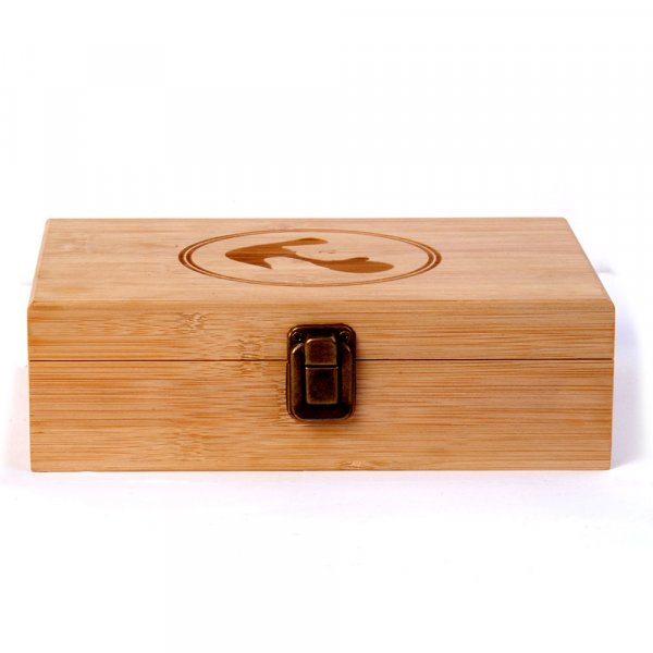 Coffret de rangement en bambou