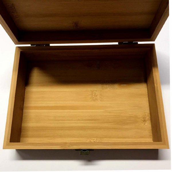 Coffret de rangement en bambou