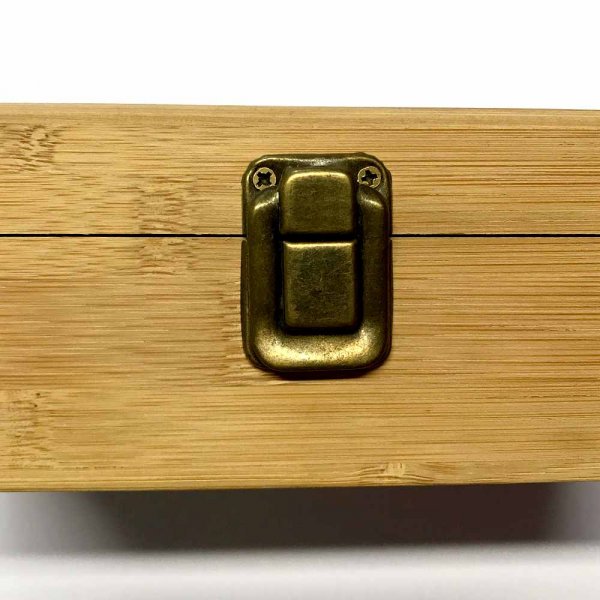 Coffret de rangement en bambou