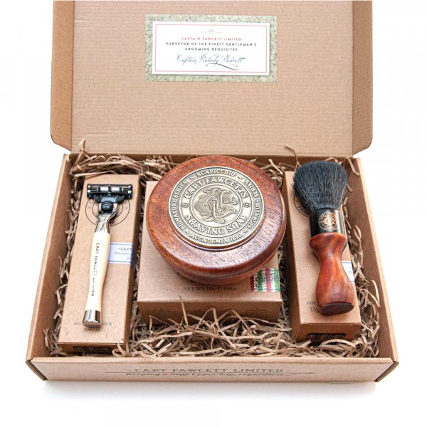 Coffret rasage homme Captain Fawcett