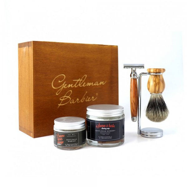 Coffret rasage homme Gentleman Barbier 5 pices