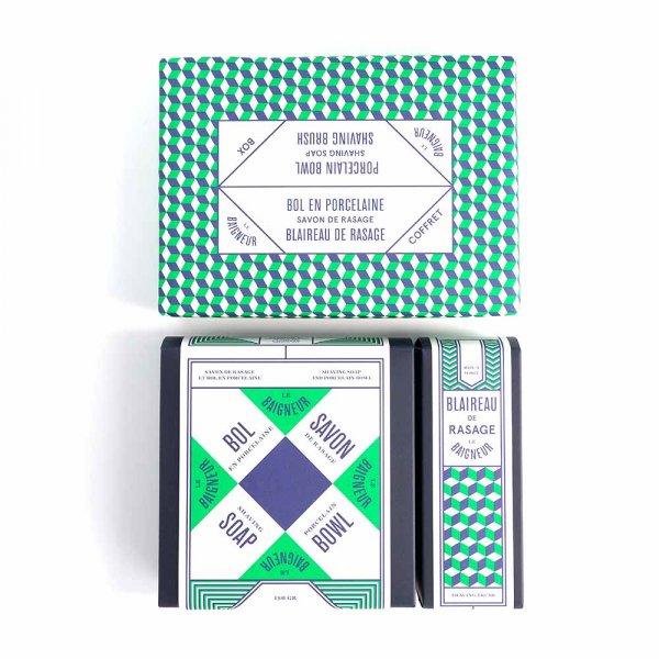 Coffret rasage homme Le Baigneur Dtente