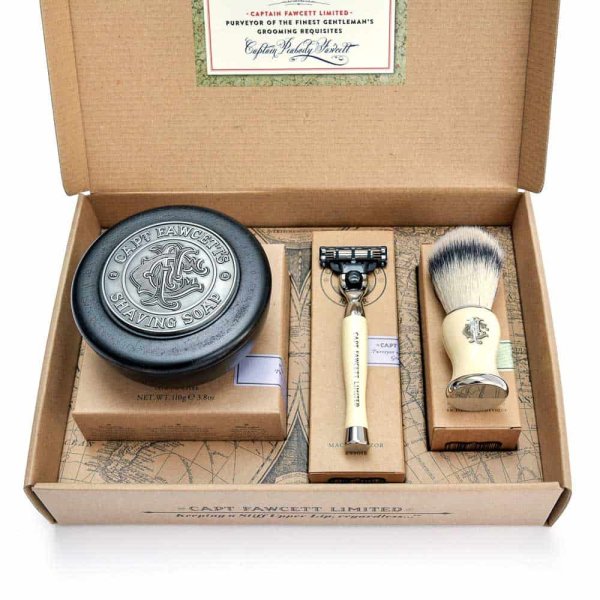 Coffret Rasage homme Luxury Captain Fawcett