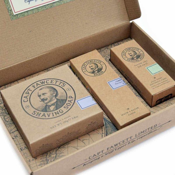 Coffret Rasage homme Luxury Captain Fawcett