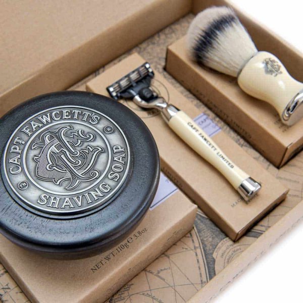 Coffret Rasage homme Luxury Captain Fawcett