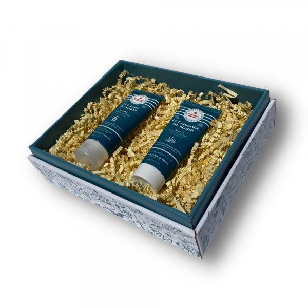 Coffret soin visage homme Duo du marin Le Marsouin 