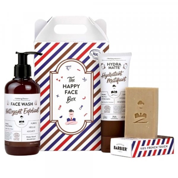 Coffret soin visage homme Monsieur Barbier Happy Face