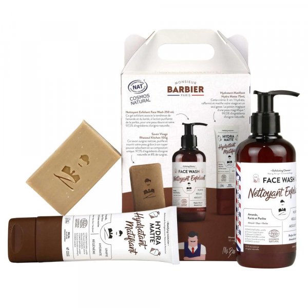 Coffret soin visage homme Monsieur Barbier Happy Face