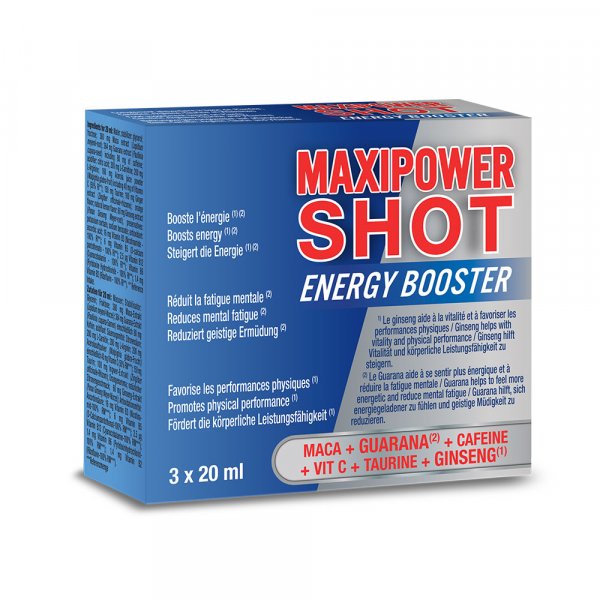 Complment alimentaire Labophyto MaxiPower Shot Energy Booster