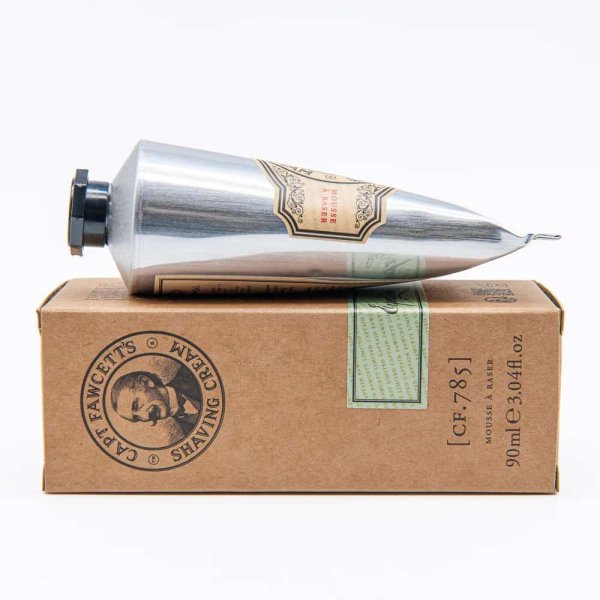 Creme a raser Captain Fawcett format voyage