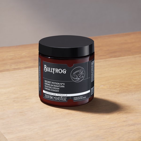 Crme  raser en pot Bullfrog Secret Potion n3