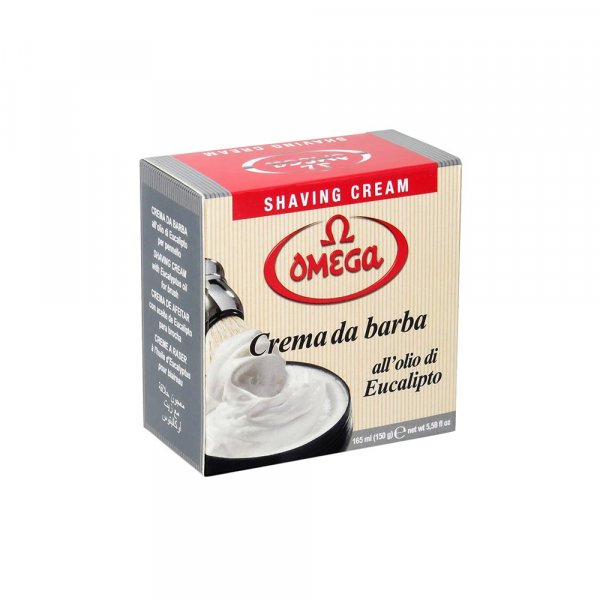 Crème à raser traditionnelle en pot Omega