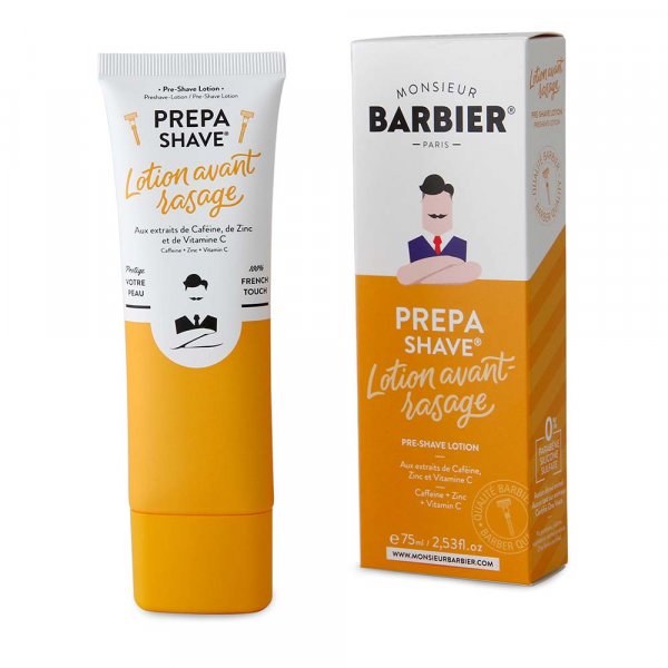 Crème à raser traditionnelle Monsieur Barbier Prepa Shave