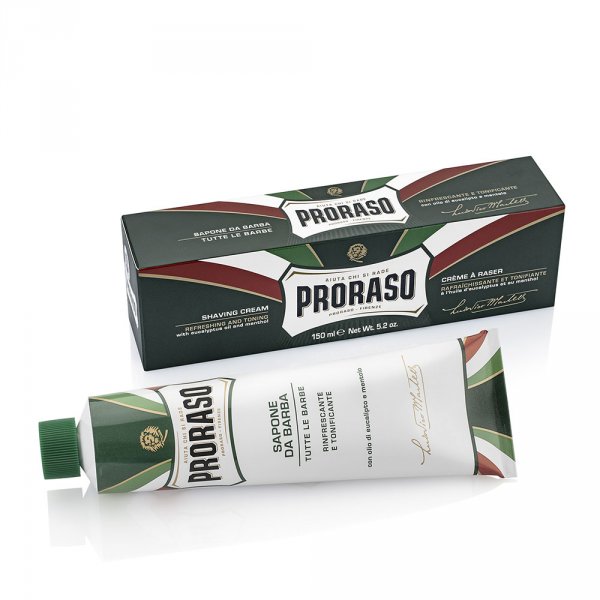 Crème à raser traditionnelle Proraso Verte