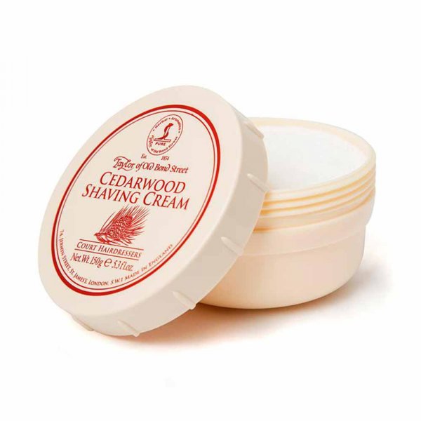 Crème à raser traditionnelle Taylor of Old Bond Street Cedarwood