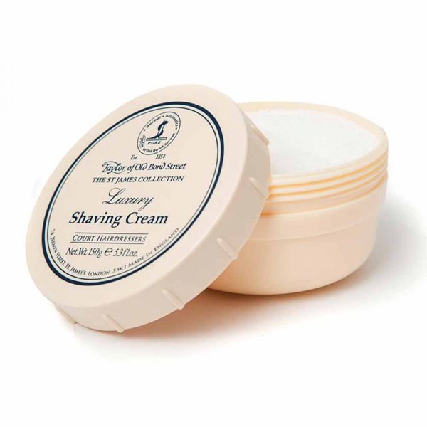 Crème à raser traditionnelle Taylor of Old Bond Street St James Collection