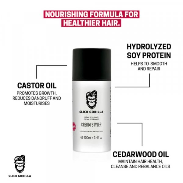 Crme coiffante Styler Slick Gorilla