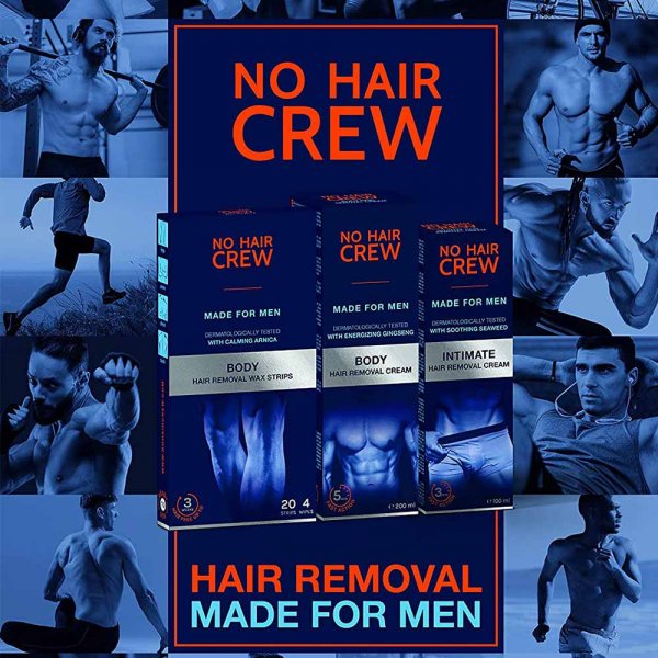 Creme depilatoire homme No Hair Crew
