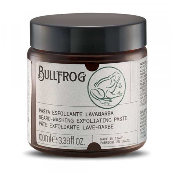 Crème gommante pour barbe Bullfrog