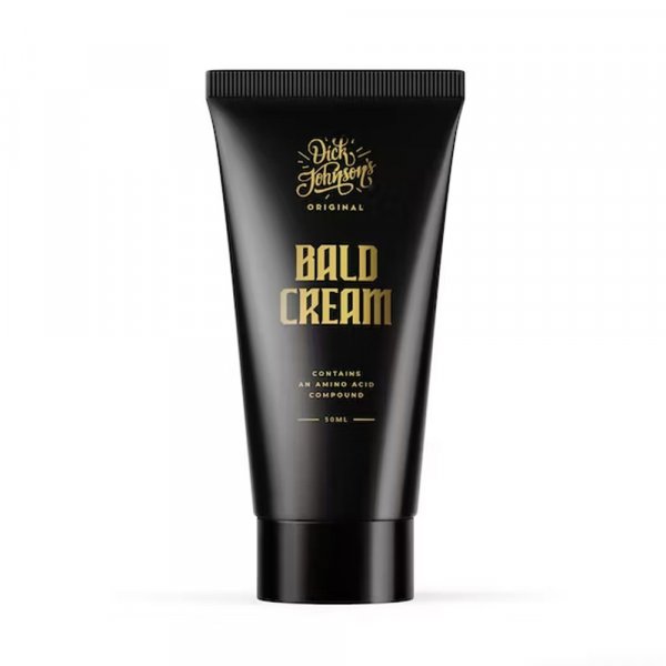 Crme hydratante pour crne chauve Dick Johnson Bald Cream