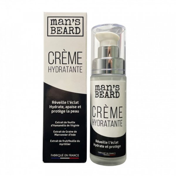 Crme hydratante visage Man's Beard