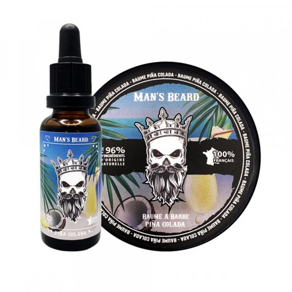 Duo barbe Man's Beard Pina Colada