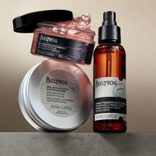 Gel coiffant effet mouille Bullfrog