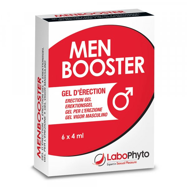 Gel d'rection Labophyto Men Booster en dosettes