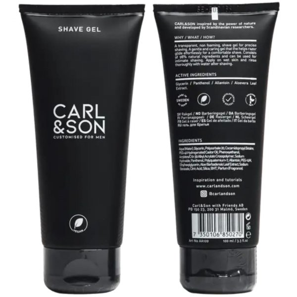 Gel de rasage Carl & Son