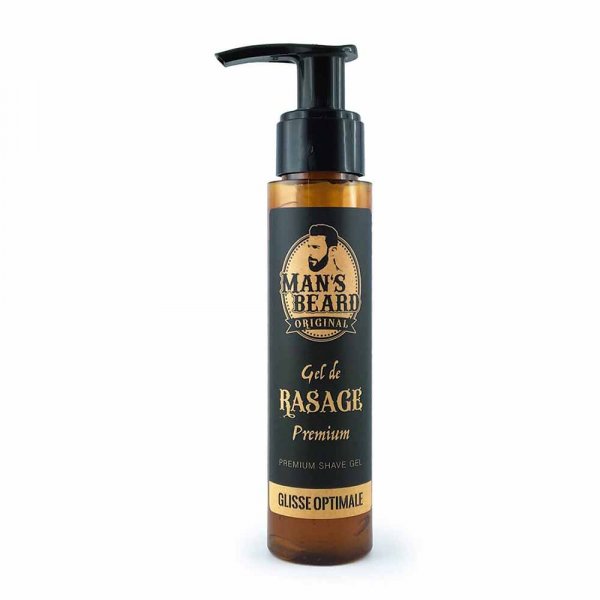 Gel de rasage Man's Beard flacon pompe