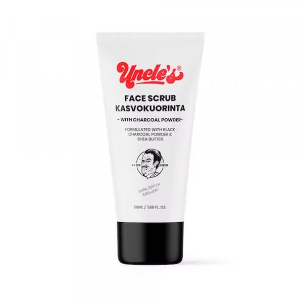 Gommage visage homme au charbon Dick Johnson Uncle's