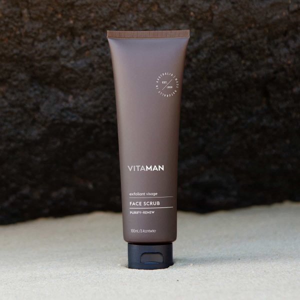 Gommage visage homme Vitaman